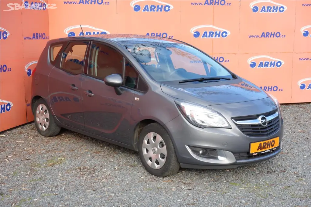 Opel Meriva, 1,4 i 74KW,ČR,1 MAJ.,SERV.KN.